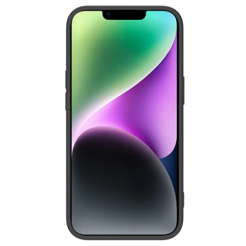 Kup Etui Nillkin CamShield Silky Magnetic Silicon Apple iPhone 15 Plus / 14 Plus czarny/black - NLK1462 - {ean13} - Sklep Home Screen