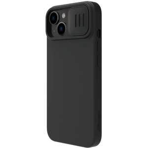 Kup Etui Nillkin CamShield Silky Magnetic Silicon Apple iPhone 15 Plus / 14 Plus czarny/black - NLK1462 - {ean13} - Sklep Home Screen