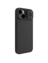Kup Etui Nillkin CamShield Silky Magnetic Silicon Apple iPhone 15 Plus / 14 Plus czarny/black - NLK1462 - {ean13} - Sklep Home Screen