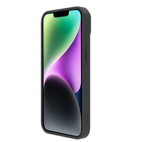 Kup Etui Nillkin CamShield Silky Magnetic Silicon Apple iPhone 15 Plus / 14 Plus czarny/black - NLK1462 - {ean13} - Sklep Home Screen