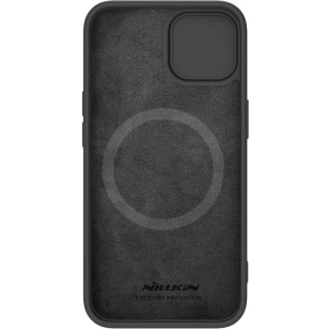 Kup Etui Nillkin CamShield Silky Magnetic Silicon Apple iPhone 15 Plus / 14 Plus czarny/black - NLK1462 - {ean13} - Sklep Home Screen