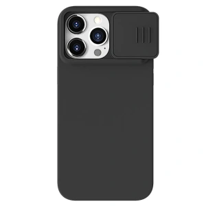 Buy Nillkin CamShield Silky Magnetic Silicon Apple iPhone 15 Pro Max black - NLK1463 - {ean13} - Home Screen Store Europe