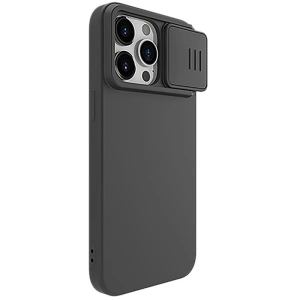 Buy Nillkin CamShield Silky Magnetic Silicon Apple iPhone 15 Pro Max black - NLK1463 - {ean13} - Home Screen Store Europe