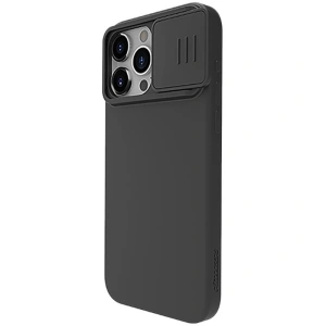 Kup Etui Nillkin CamShield Silky Magnetic Silicon Apple iPhone 15 Pro Max černý/black - NLK1463 - {ean13} - Sklep Home Screen