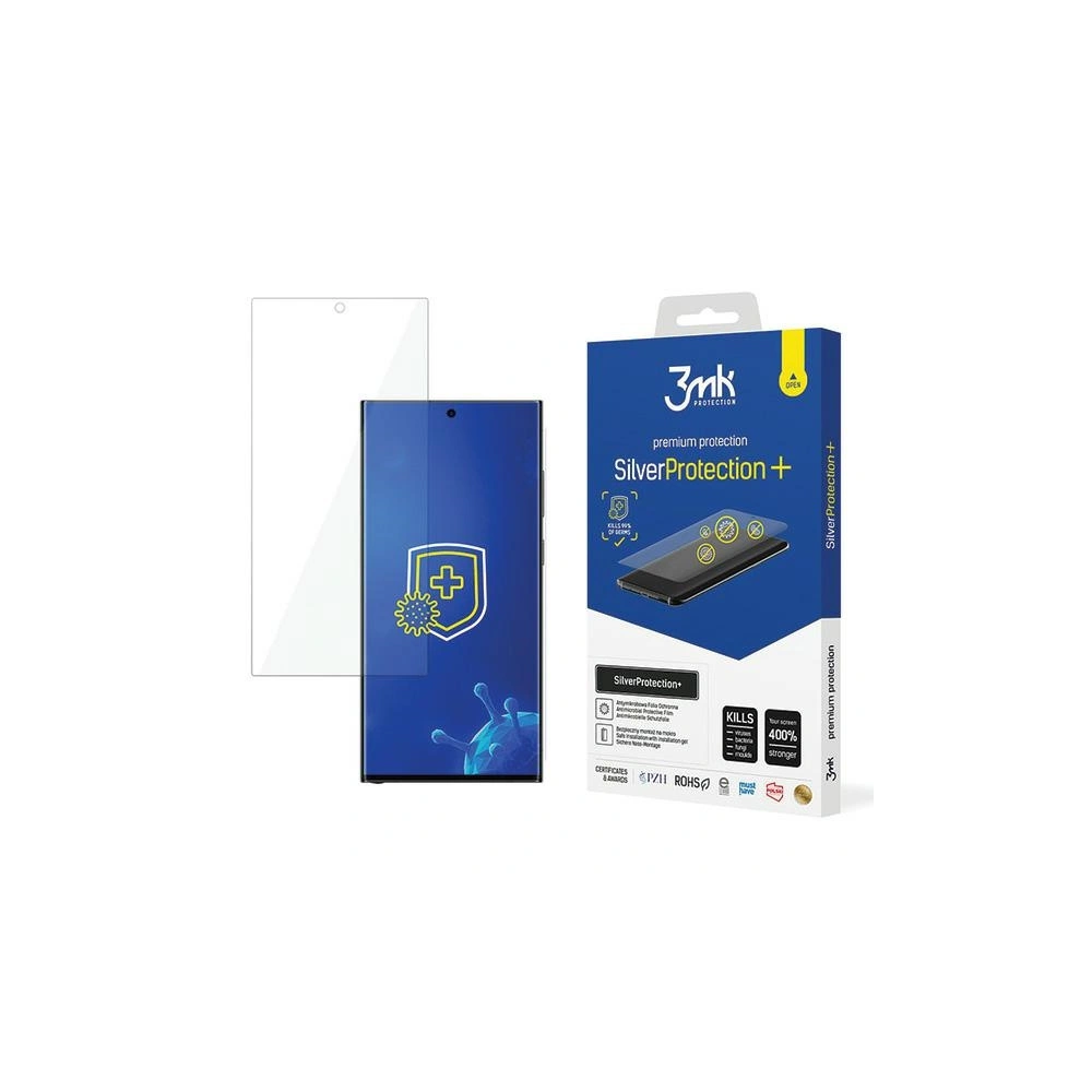 Antymikrobowa folia ochronna 3MK SilverProtect+ Samsung Galaxy S24 Ultra