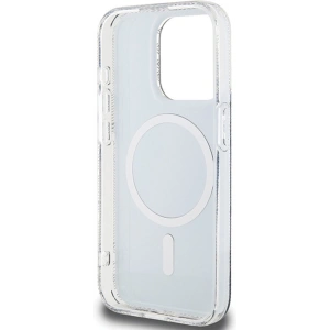 Etui Guess GUHMP15LHGCUSTGK Apple iPhone 15 Pro hardcase IML GCube MagSafe negru/black