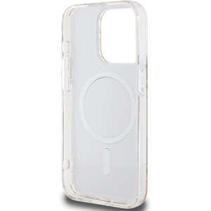 Guess GUHMP15LHGCUSTGW Apple iPhone 15 Pro hardcase IML GCube MagSafe brown