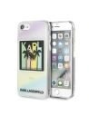 Karl Lagerfeld Apple KLHCI8IRKD iPhone SE 2022/SE 2020/8/7 Hartschalenetui California Dreams