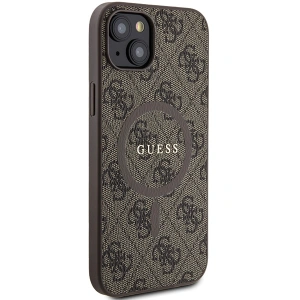 Kup Etui Guess GUHMP15MG4GFRW Apple iPhone 15 Plus / 14 Plus hardcase 4G Collection Leather Metal Logo MagSafe brązowy/brown - GUE3240 - {ean13} - Sklep Home Screen
