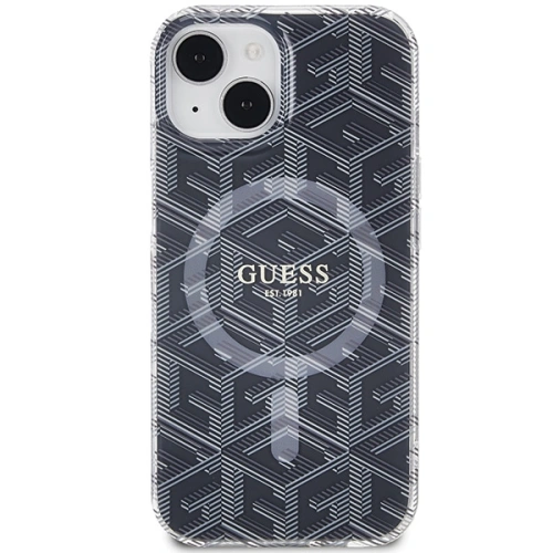 Kup Etui Guess GUHMP15MHGCUSTGK Apple iPhone 15 Plus / 14 Plus hardcase IML GCube MagSafe negru/black - GUE3241 - {ean13} - Sklep Home Screen