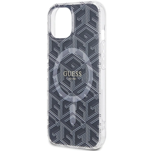 Kup Etui Guess GUHMP15MHGCUSTGK Apple iPhone 15 Plus / 14 Plus hardcase IML GCube MagSafe negru/black - GUE3241 - {ean13} - Sklep Home Screen