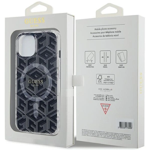 Kup Etui Guess GUHMP15MHGCUSTGK Apple iPhone 15 Plus / 14 Plus hardcase IML GCube MagSafe negru/black - GUE3241 - {ean13} - Sklep Home Screen