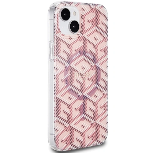 Kup Etui Guess GUHMP15MHGCUSTGP Apple iPhone 15 Plus / 14 Plus hardcase IML GCube MagSafe różowy/pink - GUE3242 - {ean13} - Sklep Home Screen