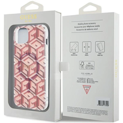 Kup Etui Guess GUHMP15MHGCUSTGP Apple iPhone 15 Plus / 14 Plus hardcase IML GCube MagSafe różowy/pink - GUE3242 - {ean13} - Sklep Home Screen