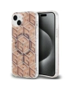 Etui Guess GUHMP15MHGCUSTGW Apple iPhone 15 Plus / 14 Plus hardcase IML GCube MagSafe brązowy/brown