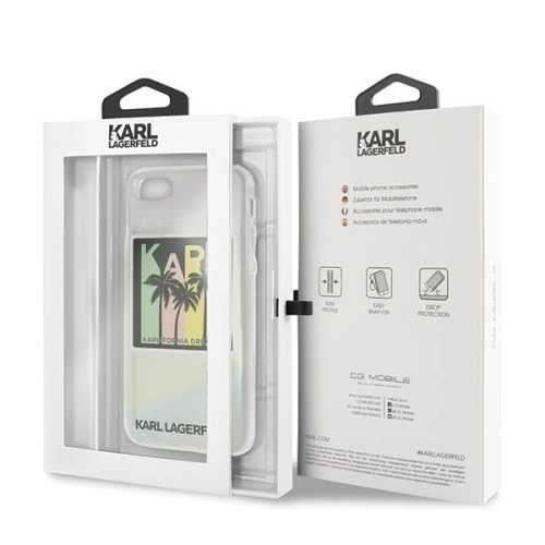 Buy Karl Lagerfeld KLHCI8IRKD Apple iPhone SE 2022/SE 2020/8/7 hardcase California Dreams - KLD073 - {ean13} - Home Screen Store Europe