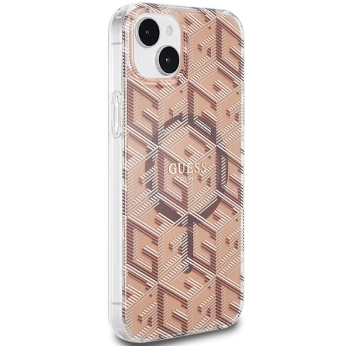 Kup Etui Guess GUHMP15MHGCUSTGW Apple iPhone 15 Plus / 14 Plus hardcase IML GCube MagSafe brązowy/brown - GUE3243 - {ean13} - Sklep Home Screen