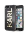 Buy Karl Lagerfeld KLHCI8KAGBK Apple iPhone SE 2022/SE 2020/8/7 black Karl logo Glitter - KLD074BLK - {ean13} - Home Screen Store Europe