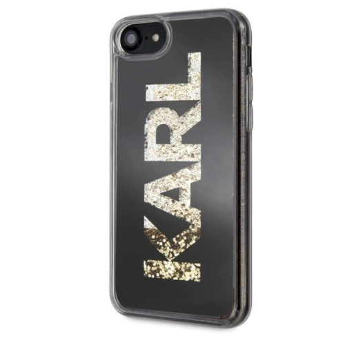 Kup Karl Lagerfeld KLHCI8KAGBK Apple iPhone SE 2022/SE 2020/8/7 fekete/black Karl logó Glitter - KLD074BLK - {ean13} - Sklep Home Screen