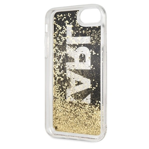 Buy Karl Lagerfeld KLHCI8KAGBK Apple iPhone SE 2022/SE 2020/8/7 black Karl logo Glitter - KLD074BLK - {ean13} - Home Screen Store Europe