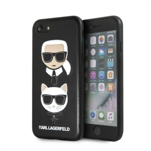 Kup Karl Lagerfeld KLHCI8KICKC Apple iPhone SE 2022/SE 2020/8/7 hardcase černý/black Karl & Choupette - KLD075BLK - {ean13} - Sklep Home Screen