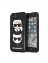 Karl Lagerfeld Apple KLHCI8KICKC iPhone SE 2022/SE 2020/8/7 Hartschalenetui schwarz/schwarz Karl & Choupette