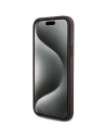 Kup Case Guess GUHMP15SG4GFRW Apple iPhone 15 / 14 Hardcase 4G Kollektion Leder Metall Logo MagSafe braun/brown - GUE3247 - {ean13} - Sklep Home Screen