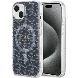 Kup Etui Guess GUHMP15SHGCUSTGK Apple iPhone 15 / 14 hardcase IML GCube MagSafe czarny/black - GUE3249 - {ean13} - Sklep Home Screen
