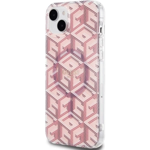 Kup Etui Guess GUHMP15SHGCUSTGP Apple iPhone 15 / 14 hardcase IML GCube MagSafe różowy/pink - GUE3250 - {ean13} - Sklep Home Screen