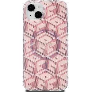 Kup Etui Guess GUHMP15SHGCUSTGP Apple iPhone 15 / 14 hardcase IML GCube MagSafe różowy/pink - GUE3250 - {ean13} - Sklep Home Screen