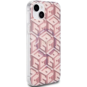Kup Etui Guess GUHMP15SHGCUSTGP Apple iPhone 15 / 14 hardcase IML GCube MagSafe różowy/pink - GUE3250 - {ean13} - Sklep Home Screen