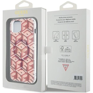 Kup Etui Guess GUHMP15SHGCUSTGP Apple iPhone 15 / 14 hardcase IML GCube MagSafe różowy/pink - GUE3250 - {ean13} - Sklep Home Screen
