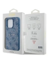 Kup Case Guess GUHMP15XG4GFRB Apple iPhone 15 Pro Max Hardcase 4G Collection Leder Metall Logo MagSafe blau/blue - GUE3252 - {ean13} - Sklep Home Screen