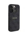 Kup Etui Guess GUHMP15XG4GFRK Apple iPhone 15 Pro Max kemény tok 4G Collection Bőr Fém Logó MagSafe fekete/black - GUE3253 - {ean13} - Sklep Home Screen