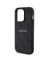 Kup Etui Guess GUHMP15XG4GFRK Apple iPhone 15 Pro Max kemény tok 4G Collection Bőr Fém Logó MagSafe fekete/black - GUE3253 - {ean13} - Sklep Home Screen