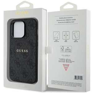 Kup Etui Guess GUHMP15XG4GFRK Apple iPhone 15 Pro Max hardcase 4G Collection Leather Metal Logo MagSafe černý/black - GUE3253 - {ean13} - Sklep Home Screen