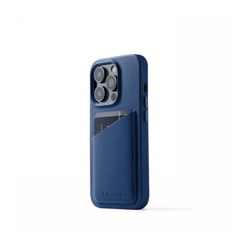 Kup Case Mujjo Full Leather Wallet Case Apple iPhone 14 Pro (monaco blau) - MUJ82 - {ean13} - Sklep Home Screen