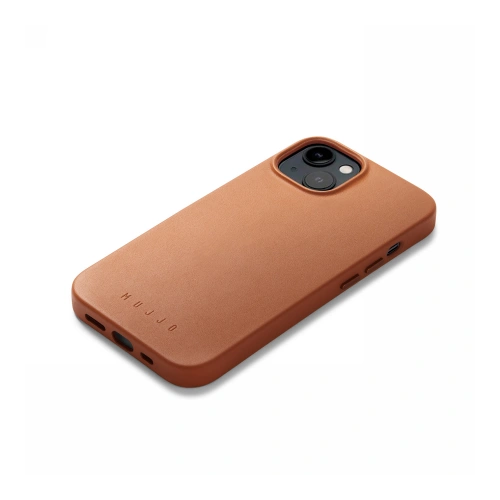 Kup Case Mujjo Full Leather Case Apple iPhone 13 / 14 / 15 MagSafe (tan) - MUJ85 - {ean13} - Sklep Home Screen