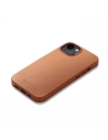 Mujjo Full Leather Case Apple iPhone 13 / 14 / 15 MagSafe (tan)