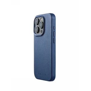 Kup Etui Mujjo Full Leather Case Apple iPhone 15 Pro MagSafe (monaco blue) - MUJ96 - {ean13} - Sklep Home Screen