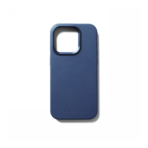 Kup Etui Mujjo Full Leather Case Apple iPhone 15 Pro MagSafe (monaco blue) - MUJ96 - {ean13} - Sklep Home Screen