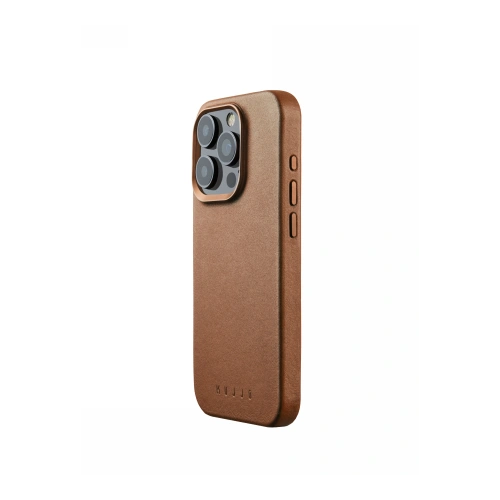 Kup Etui Mujjo Full Leather Case Apple iPhone 15 Pro MagSafe (hnědá) - MUJ97 - {ean13} - Sklep Home Screen
