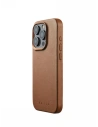 Etui Mujjo Full Leather Case Apple iPhone 15 Pro MagSafe (tan)