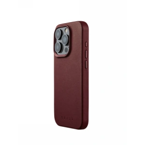 Kup Etui Mujjo Full Leather Case Apple iPhone 15 Pro MagSafe (burgundy) - MUJ98 - {ean13} - Sklep Home Screen