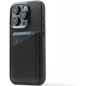Buy Mujjo Full Leather Wallet Case Apple iPhone 15 Pro MagSafe (black) - MUJ99 - {ean13} - Home Screen Store Europe