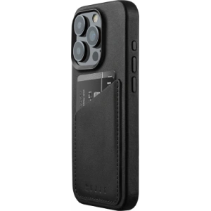 Kup Etui Mujjo Full Leather Wallet Case Apple iPhone 15 Pro MagSafe (black) - MUJ99 - {ean13} - Sklep Home Screen