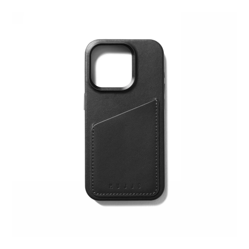 Kup Etui Mujjo Full Leather Wallet Case Apple iPhone 15 Pro MagSafe (black) - MUJ99 - {ean13} - Sklep Home Screen