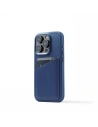 Kup Etui Mujjo Full Leather Wallet Case Apple iPhone 15 Pro MagSafe (monaco blue) - MUJ100 - {ean13} - Sklep Home Screen