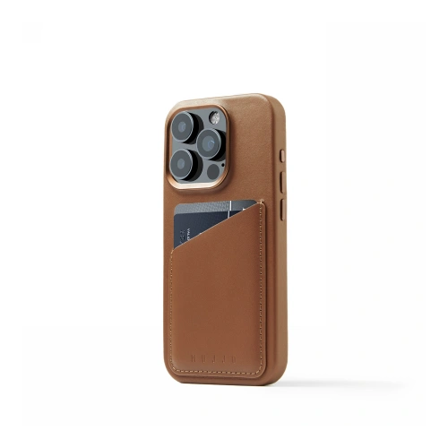 Kup Etui Mujjo Husa din Piele Completă pentru Apple iPhone 15 Pro MagSafe (tan) - MUJ101 - {ean13} - Sklep Home Screen