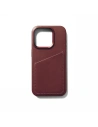 Kup Case Mujjo Full Leather Wallet Case Apple iPhone 15 Pro MagSafe (burgunderrot) - MUJ102 - {ean13} - Sklep Home Screen